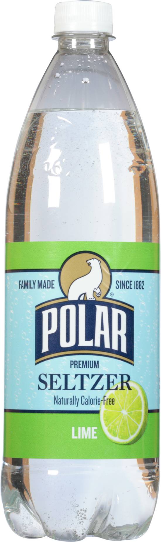 Polar Lime Flavor Seltzer (33.8 fl oz)