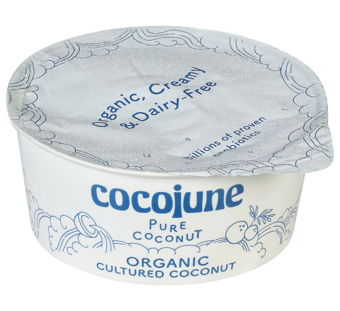 Cocojune Organic Cultured Yogurt, Pure Coconut (4 oz)