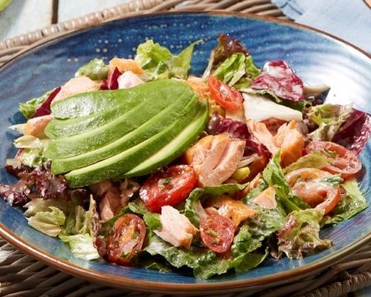 NEW ⭐ Hot-Smoked Salmon Salad