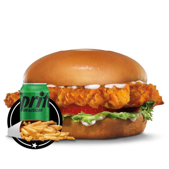Combo Big Chicken Fillet Sandwich