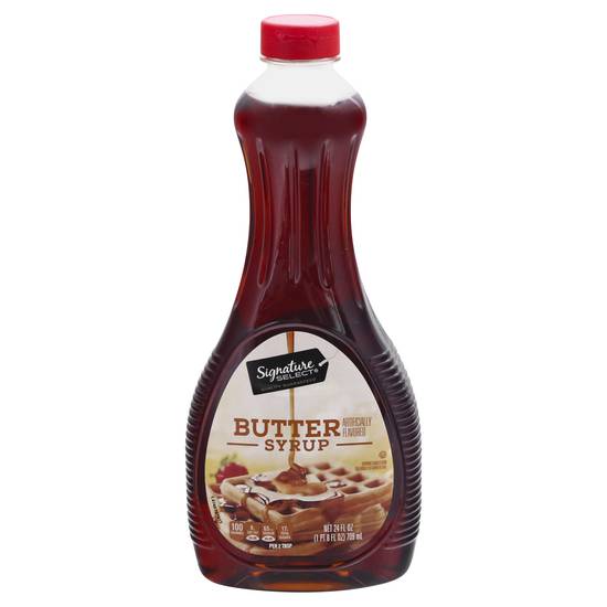 Signature Select Butter Flavored Syrup (24 fl oz)