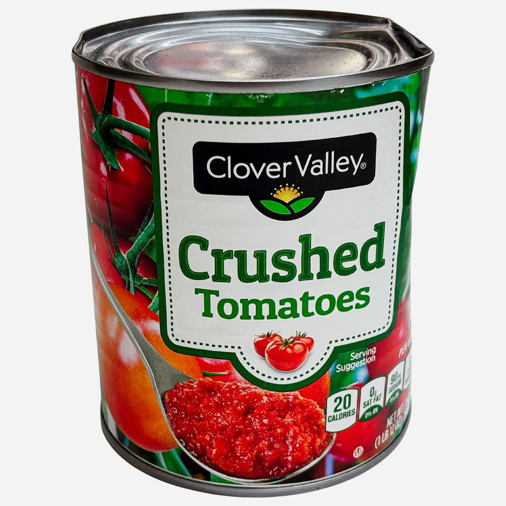 Clover Valley Crushed Tomatoes 28 Oz