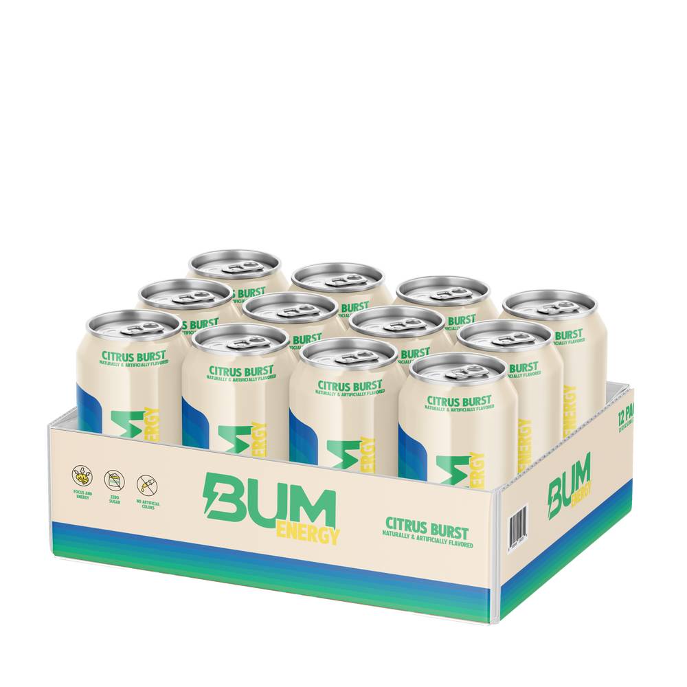 Energy Drink - Citrus Burst - 12oz. (12 Cans) (1 Unit(s))