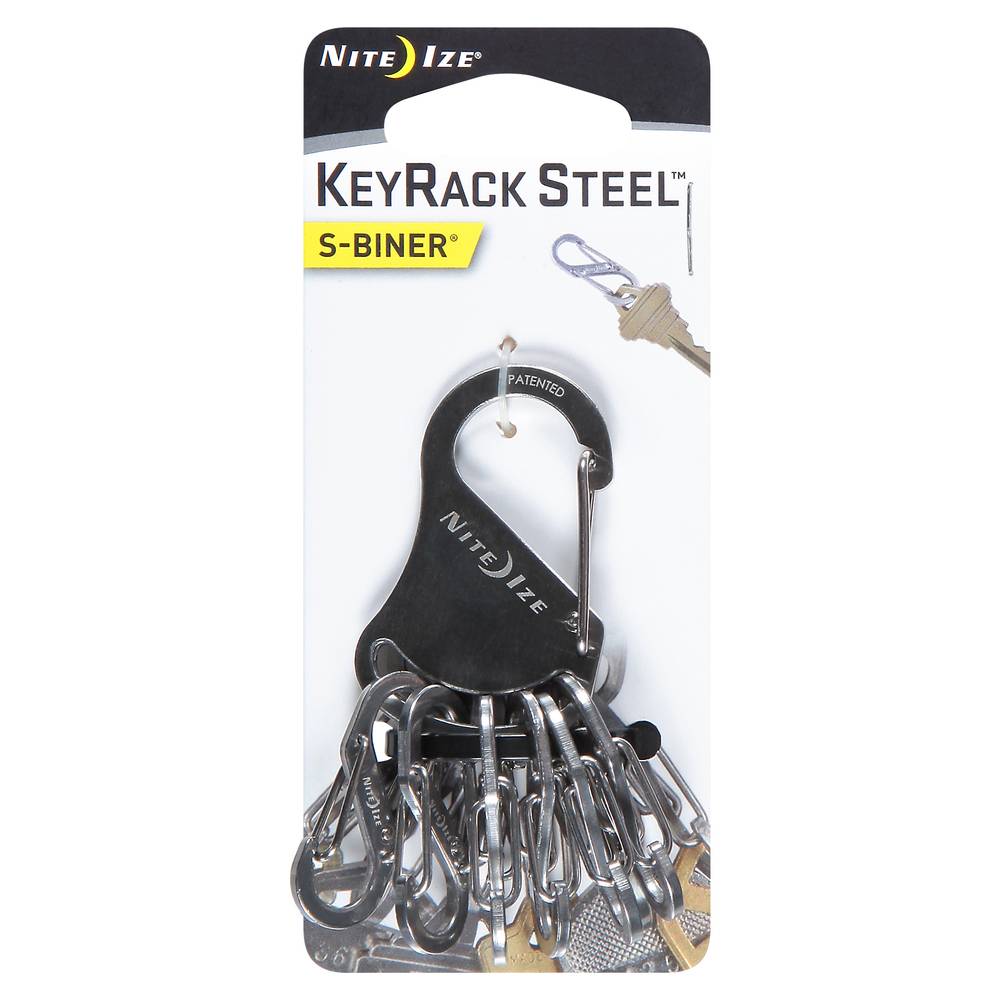 Nite Ize S-Biner Stainless Keyrack Steel