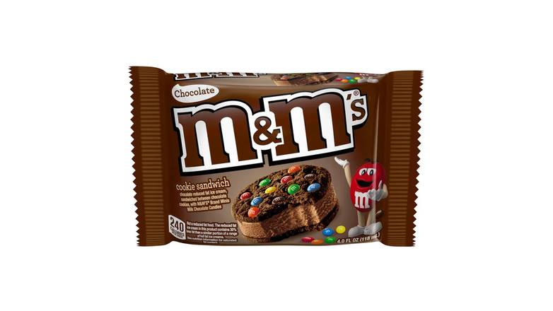 M&M's Chocolate Cookie Sandwich Ice Cream