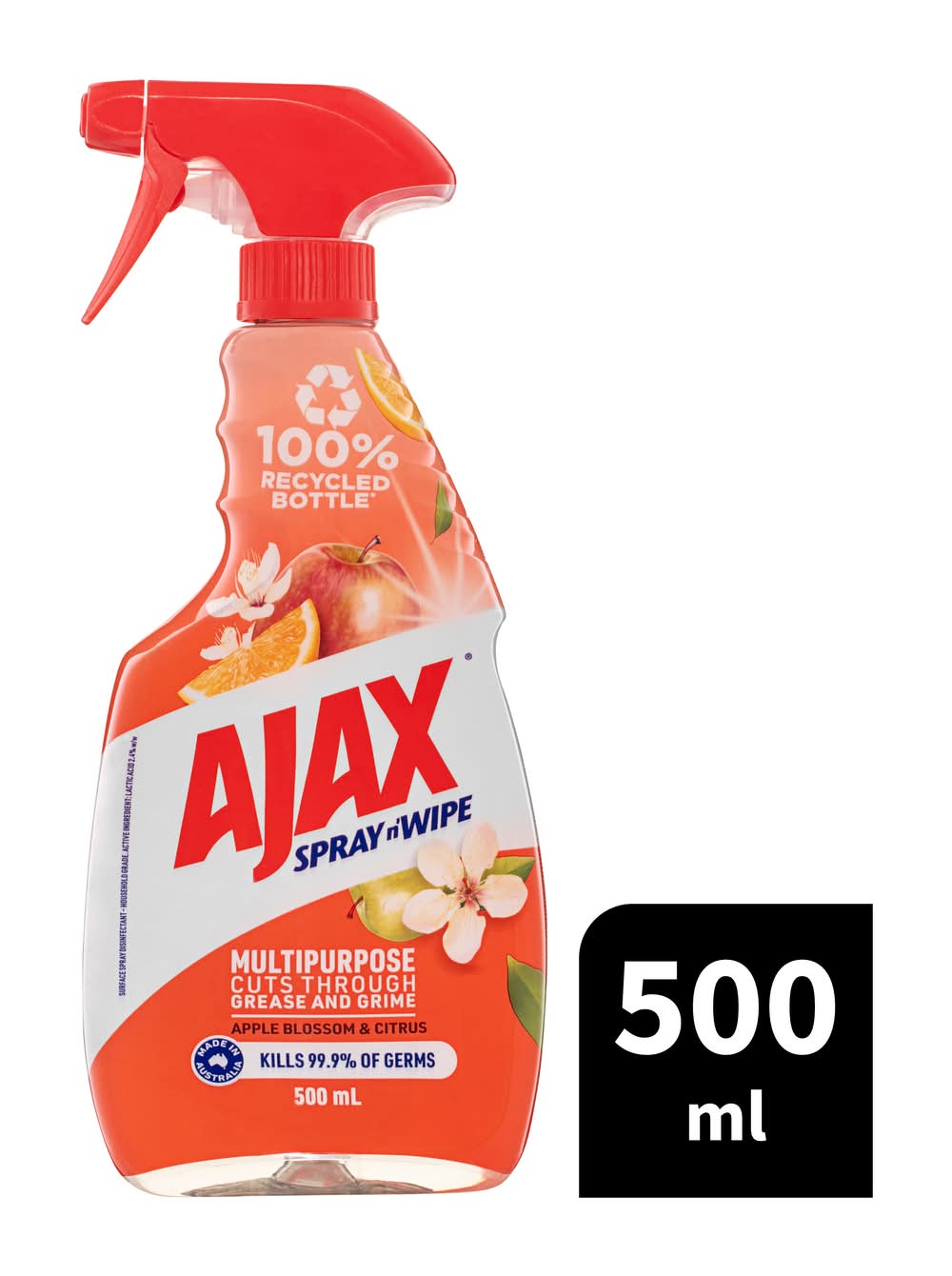 Ajax Spray N' Wipe Multi-Purpose Cleaner (500mL)
