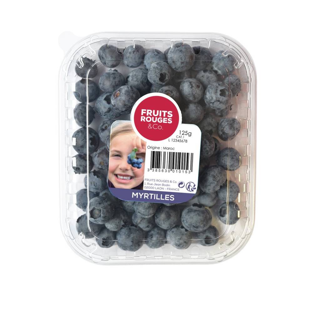 Fruits Rouges & Co - Myrtilles (125g)