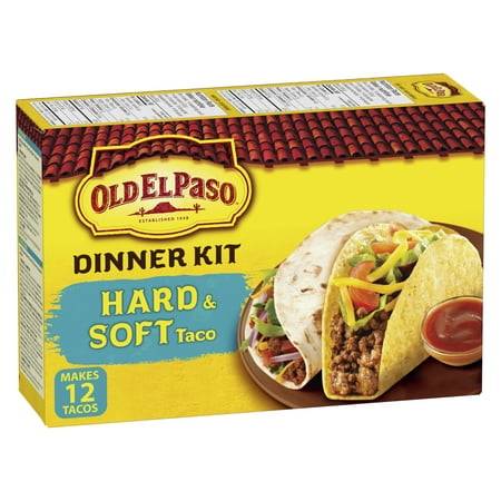 Old El Paso Hard and Soft Taco Dinner Kit (340 g)