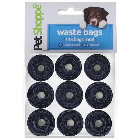 Petshoppe Pet Waste Bags 9" X 12" (135 ct)