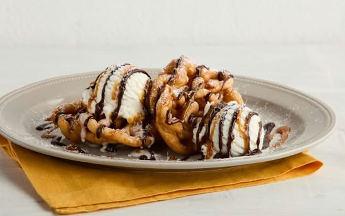Funnel Cake Sundae