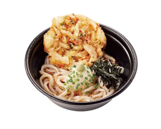 野菜かき揚げのぶっかけおろしうどん