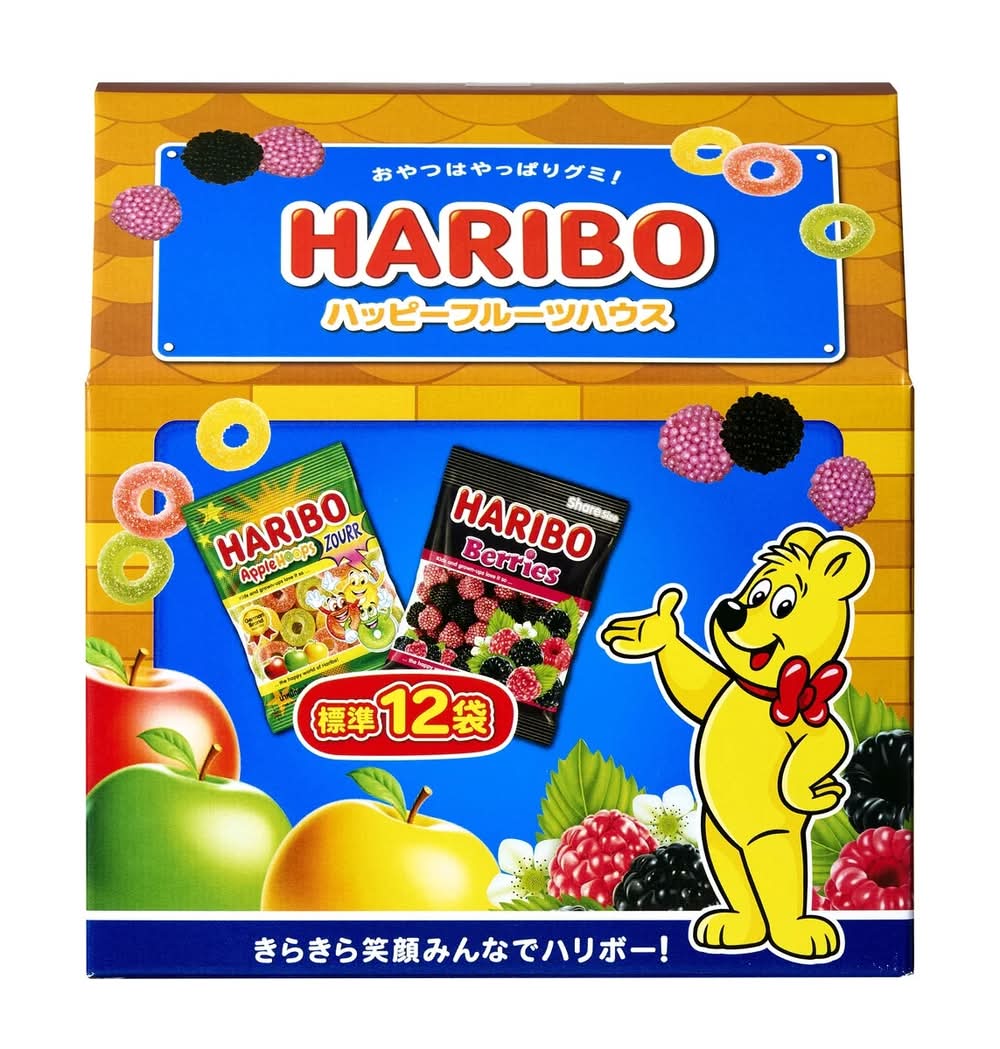 ハリボー ハッピーフルーツハウス 960g