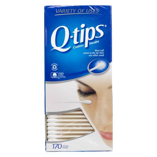 Q-Tips Cotton Swabs 170ct