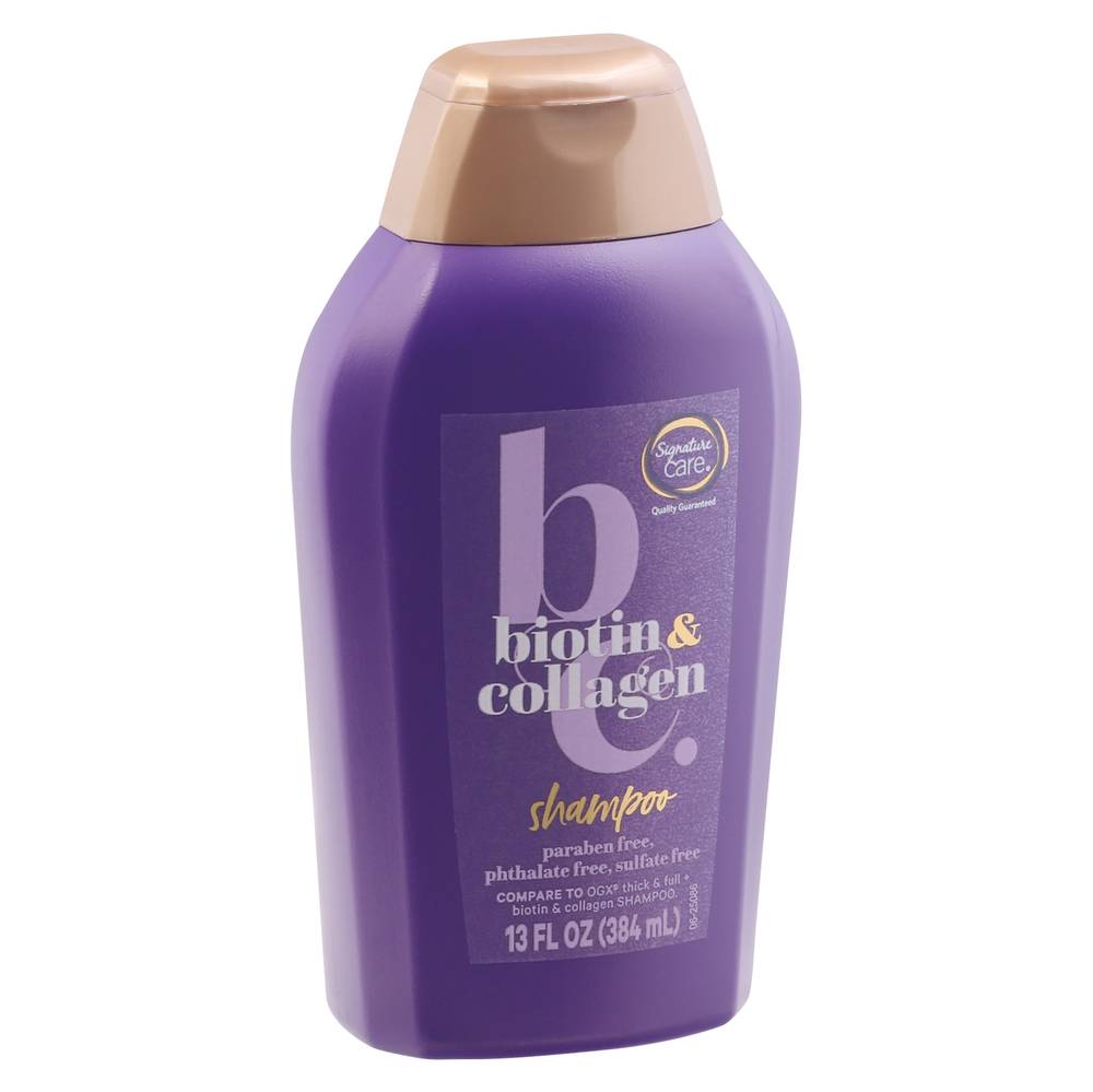 Signature Care Biotin & Collagen Shampoo (13 fl oz)