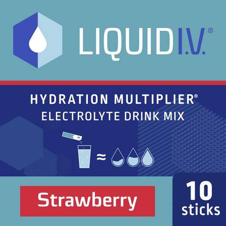 Liquid I.v. Hydration Multiplier Electrolyte Drink Mix (0.19 kg) (strawberry)