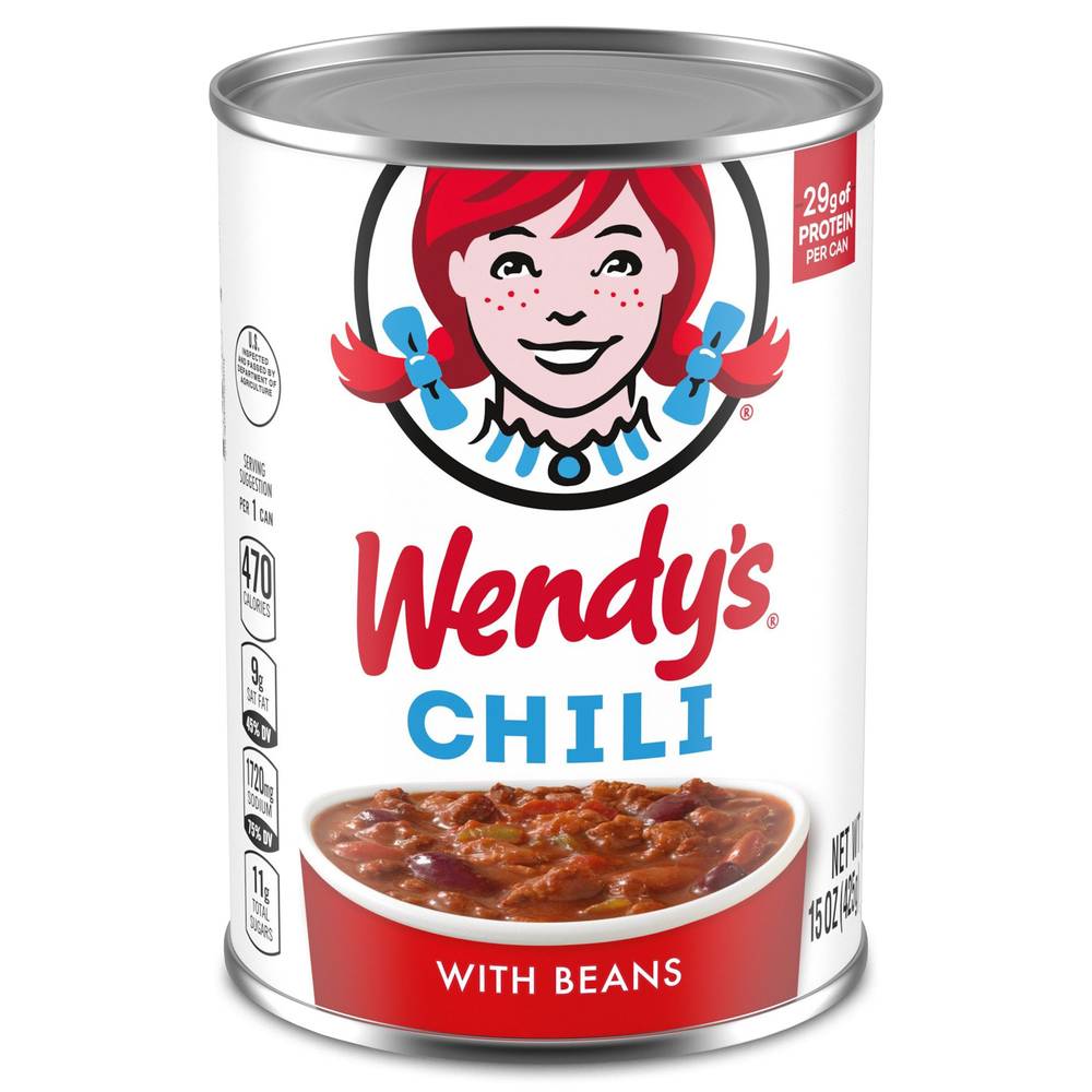 Wendy's Chili With Beans (15 oz)