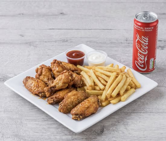 Menu chicken wings