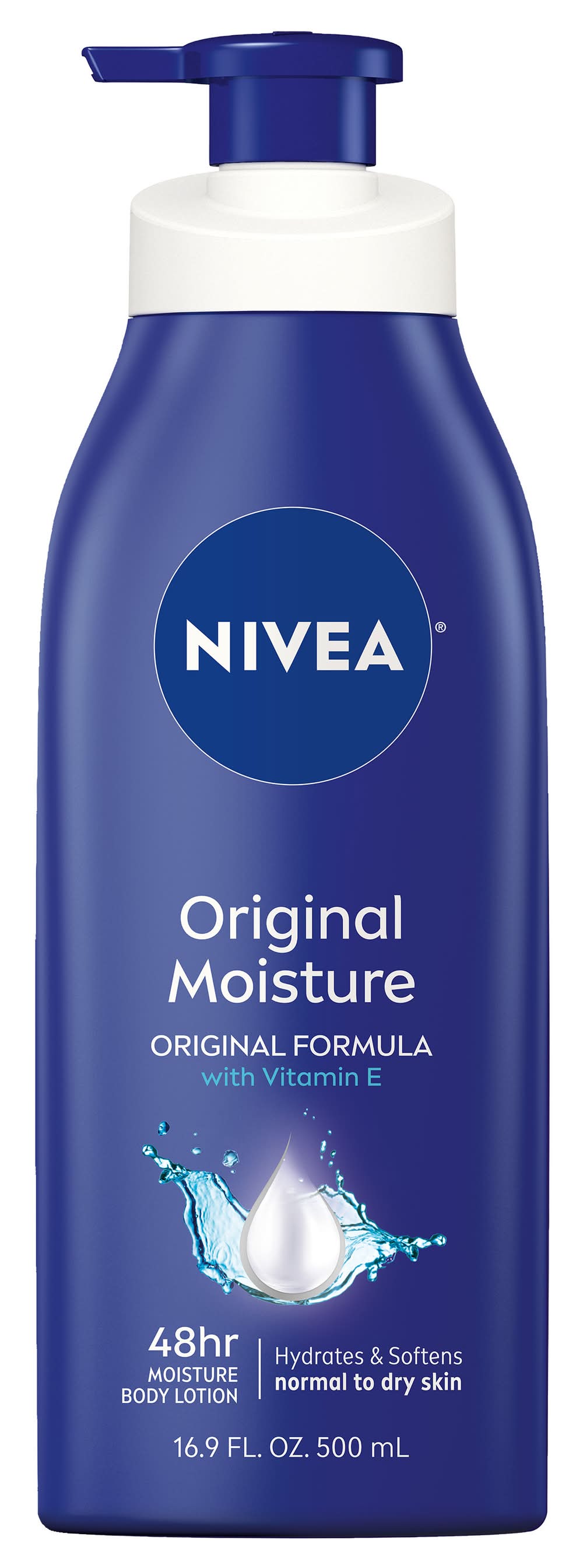 NIVEA Original Daily Moisture Skin Body Lotion (16.9 fl oz)