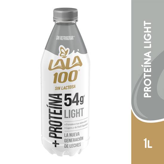 Lala 100 leche sin lactosa light +proteína (1 l)