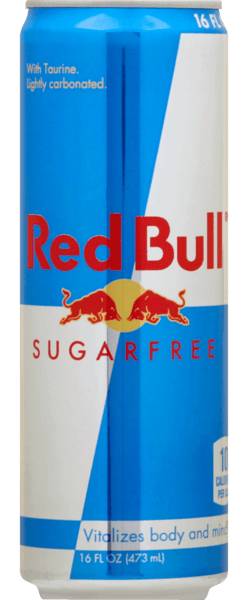 Red Bull Sugar Free Energy Drink 16oz