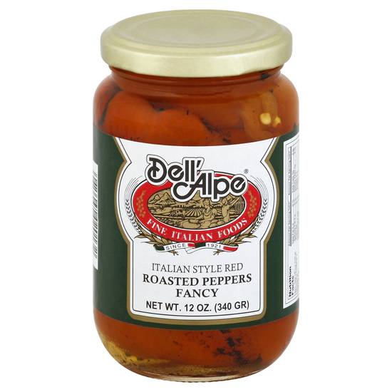 Dell' Alpe Italian Style Red Roasted Peppers (12 oz)