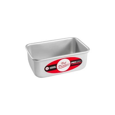 Fat Daddio's BP-5639 Anodized Aluminum Bread Pan, 5" x 2.75" x 2", Silver