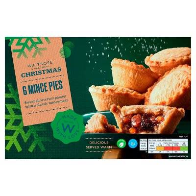 Waitrose & Partners Christmas Mince Pies (6 pack)