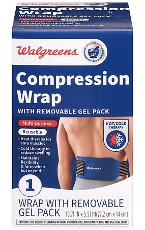 Walgreens Reusable Hot and Cold Compression Wrap