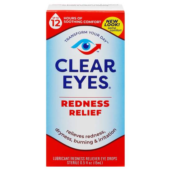 Clear Eyes Redness Relief Eye Drops