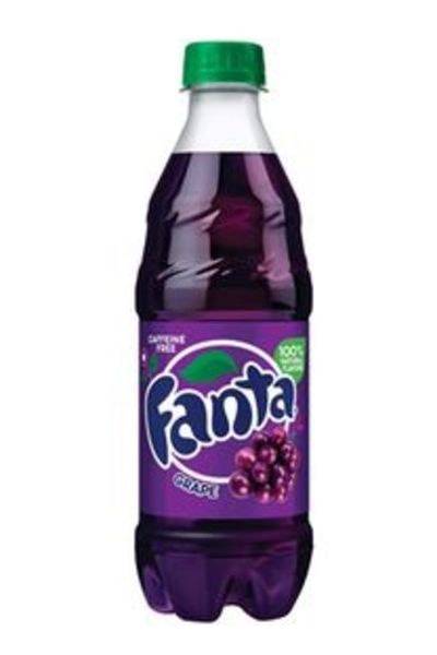 Fanta Caffeine Free Grape Flavored Soda (12 ct, 12 fl oz)