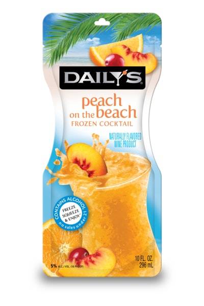 Daily's Peach on the Beach Frozen Cocktail (10 fl oz)