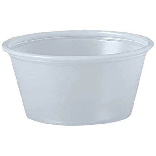 Economy Trans Souffle Cups 2.5oz (100 ct)