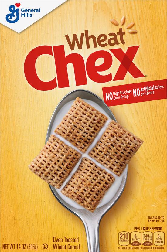 Chex Whole Grain Oven Toasted Wheat Cereal
