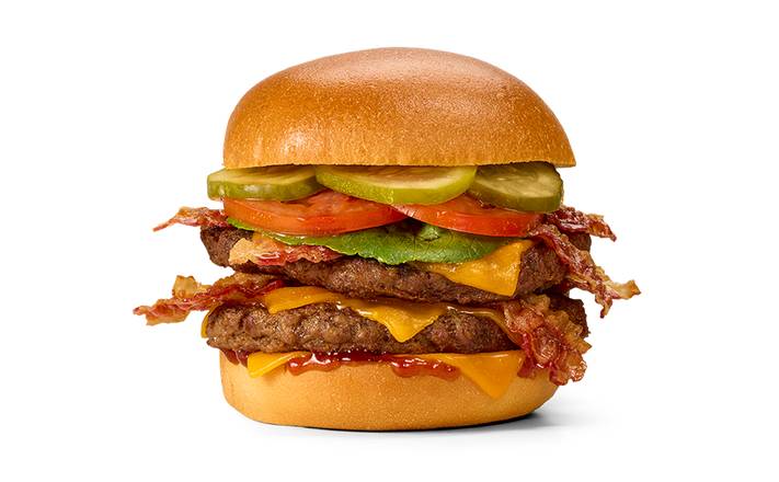 Double BBQ Bacon Cheeseburger