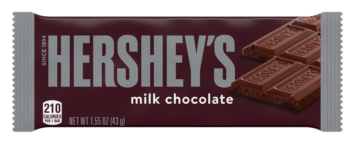 Hershey's Milk Chocolate Bar (1.55 oz)