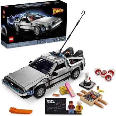 LEGO Icons Back To the Future Time Machine Car Set 10300 (1856 ct)