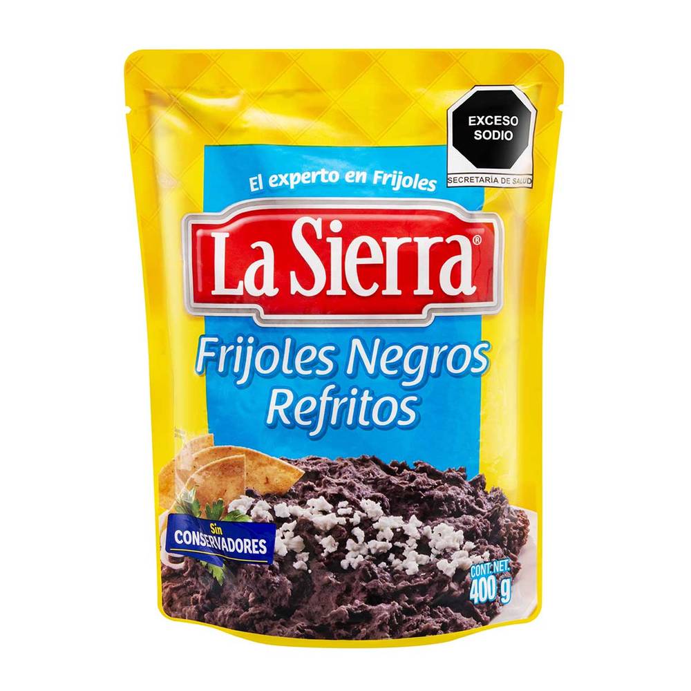 La Sierra · Frijoles negros refritos (400 g)