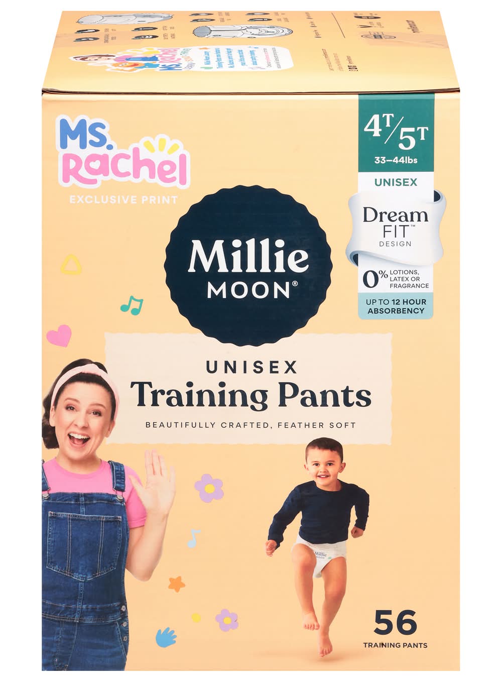 Millie Moon Disposable Training Pants - 4t-5t (56 ct)
