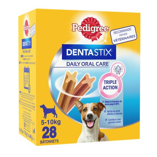 Pedigree - -Dentastix bâtonnets à mâcher pour petit chien (28 pièces)