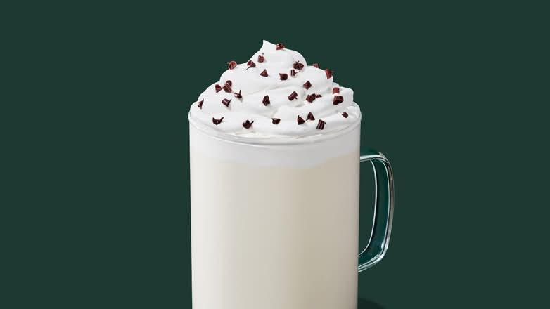 Peppermint White Hot Chocolate