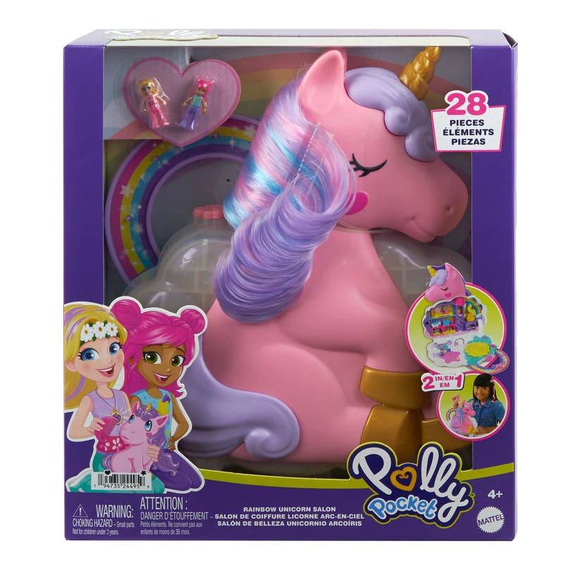 POLLY POCKET COMPACTO UNICORNIO ARCOIRIS