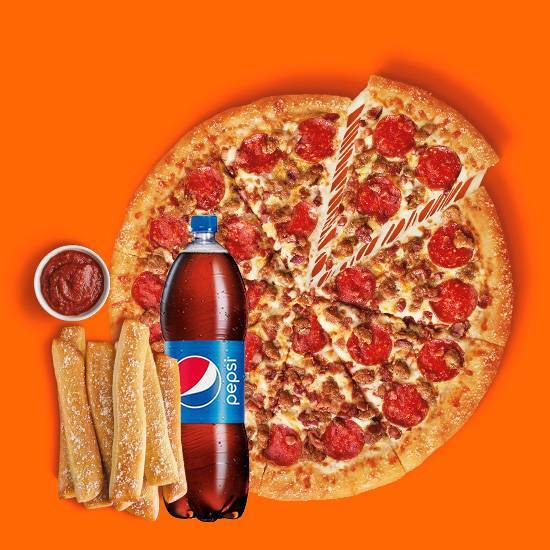 Stuffed Crust 3 Meat Treat Meal Deal