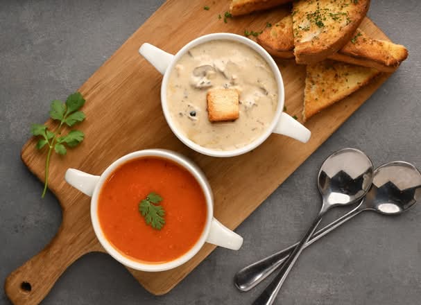 Creamy Chicken and Veg Soup