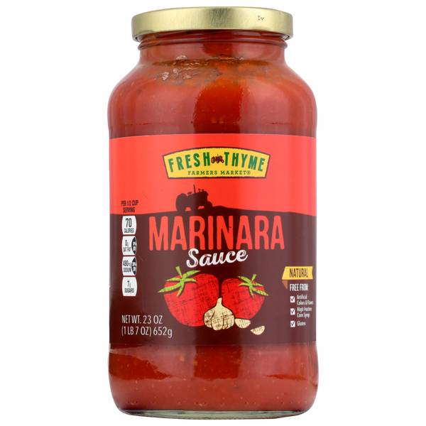 Fresh Thyme Marinara Sauce