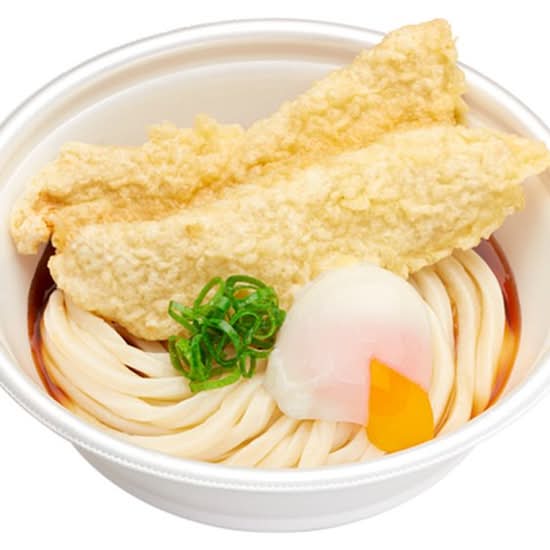 とり天温玉ぶっかけ
