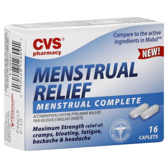 Cvs Menstrual Relief Tablets