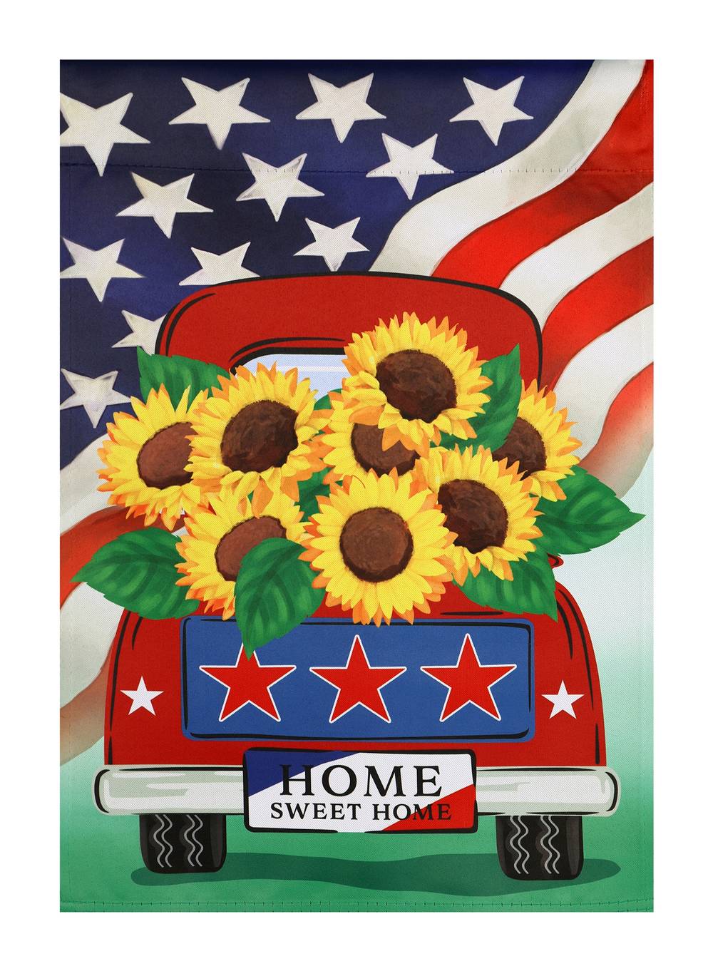 Style Selections 1-ft W x 1.5-ft H Patriotic Garden flag | ZLW14S11643