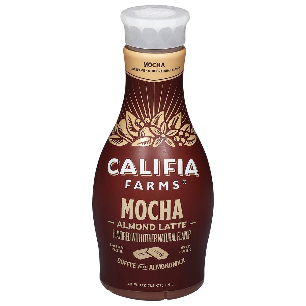 Califia Farms Mocha Cold Brew Coffee With Almondmilk (48 fl oz)