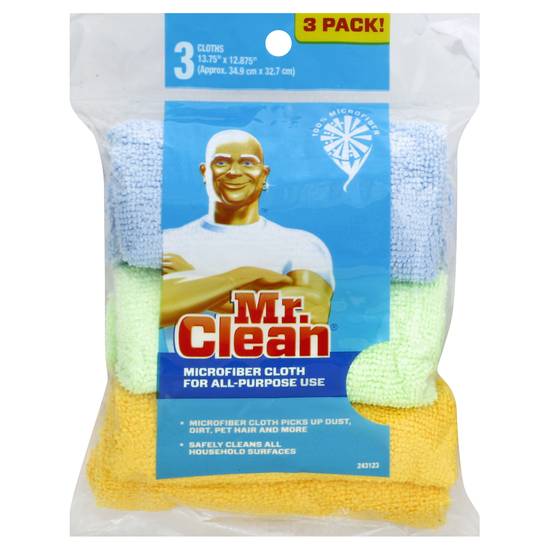 Mr. Clean Microfiber Cloth (3 cloths)