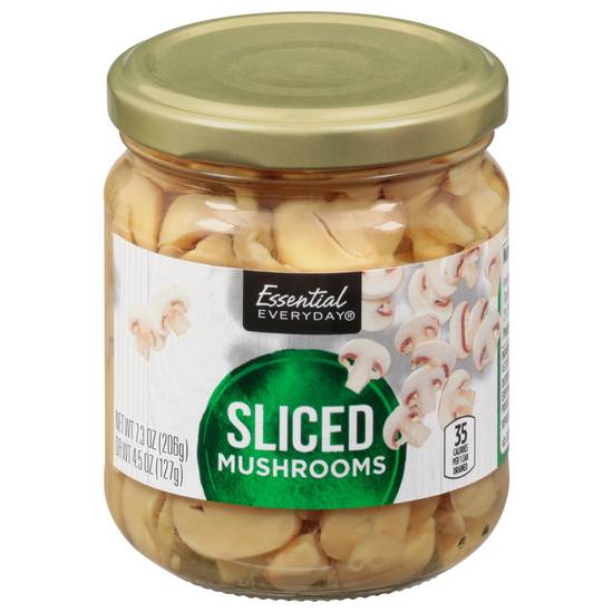 Essential Everyday Sliced Mushrooms (7.3 oz)